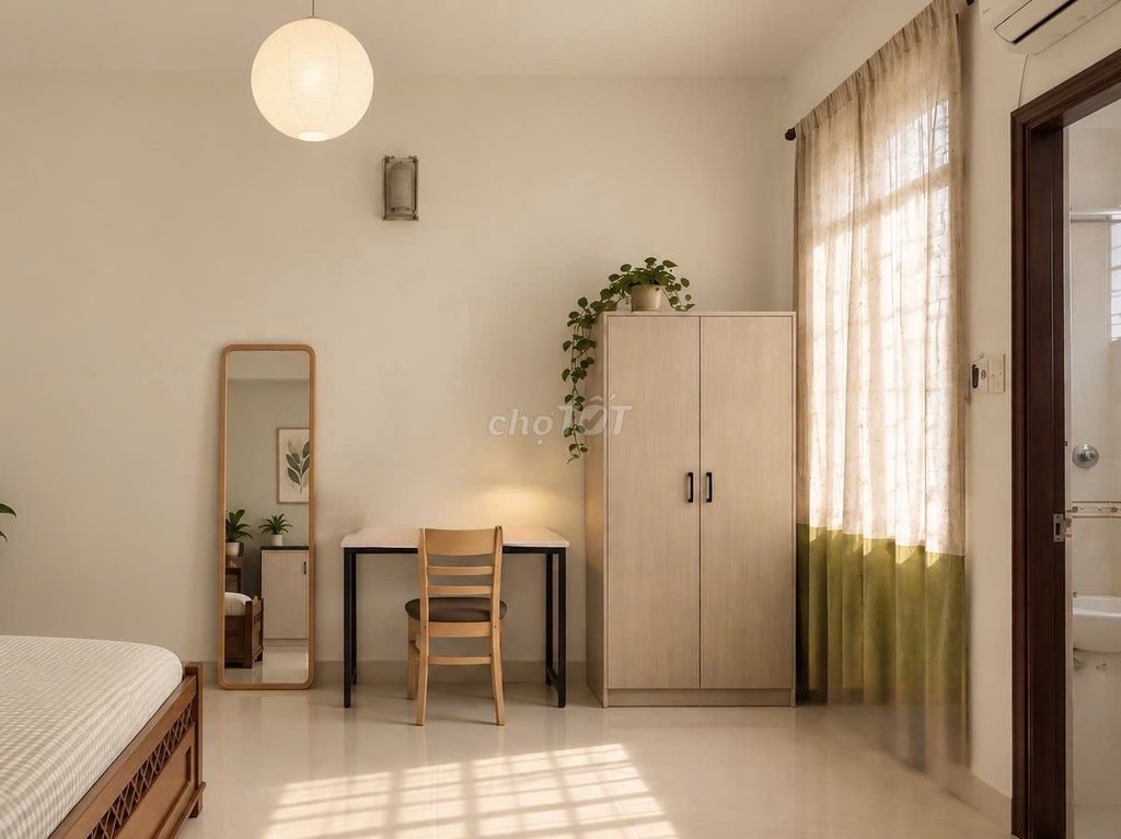 Rent a mini bedroom, 30 meters 2 at 80 a Đinh Bộ Lĩnh, 0.6 million vnd