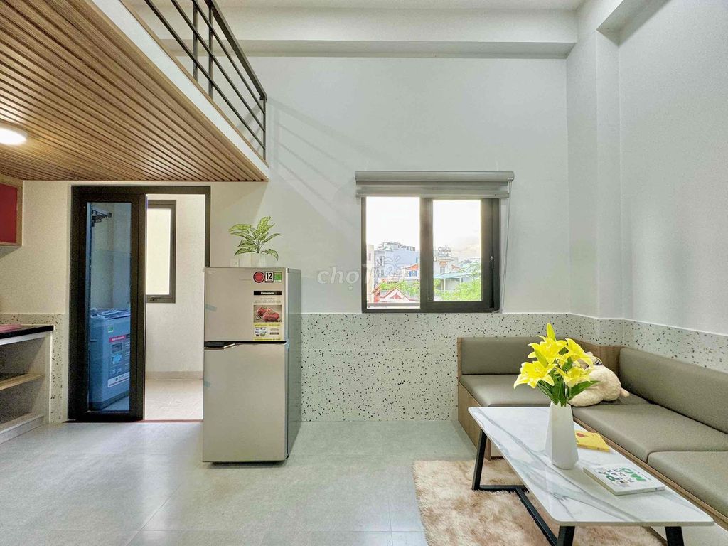 THE balcony is filled with natural light