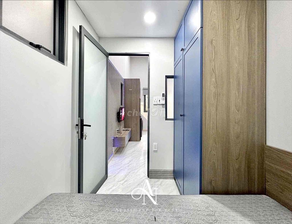 The apartment is Ung Văn Khiêm-- 2 sleeping spaces, at the extreme comfort zone.