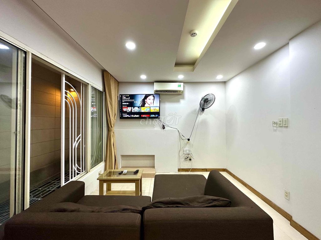 1 bedroom + 1 living room 50 meters - Clean room, do free clothes - set the machine Phan Xhan Long