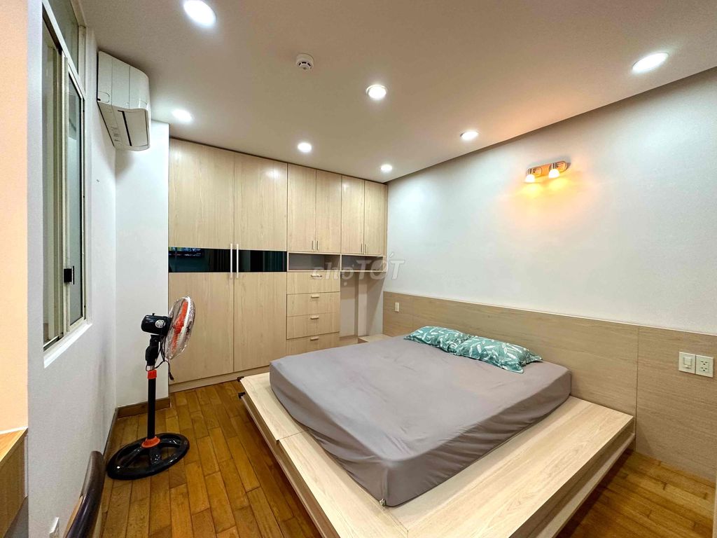 1 bedroom + 1 living room 50 meters - Clean room, do free clothes - set the machine Phan Xhan Long