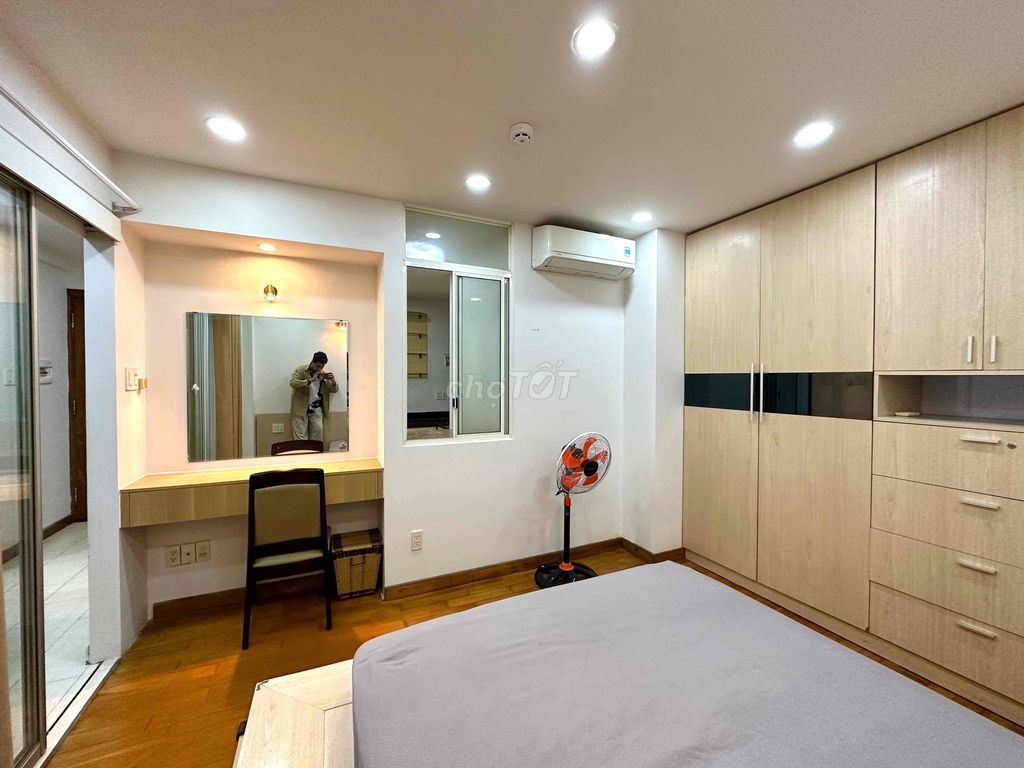 1 bedroom + 1 living room 50 meters - Clean room, do free clothes - set the machine Phan Xhan Long