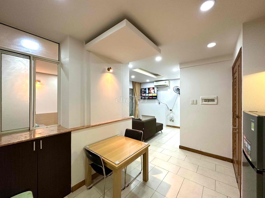 1 bedroom + 1 living room 50 meters - Clean room, do free clothes - set the machine Phan Xhan Long