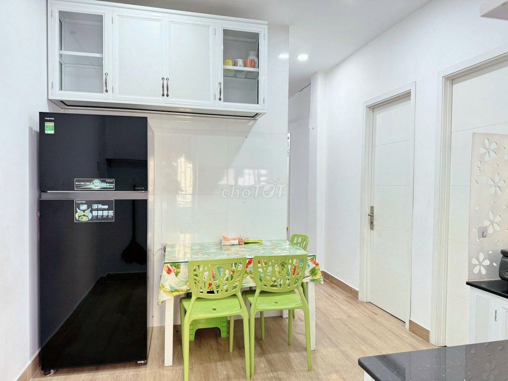 Chung cư Nhiêu Tứ-Hoa Sứ apartment 2 p sleeps, with 10 million a month interior