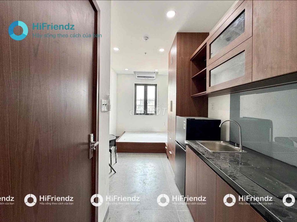 The new studio built a full interior with a window of sky right here in Lê Văn Khương, District 12.