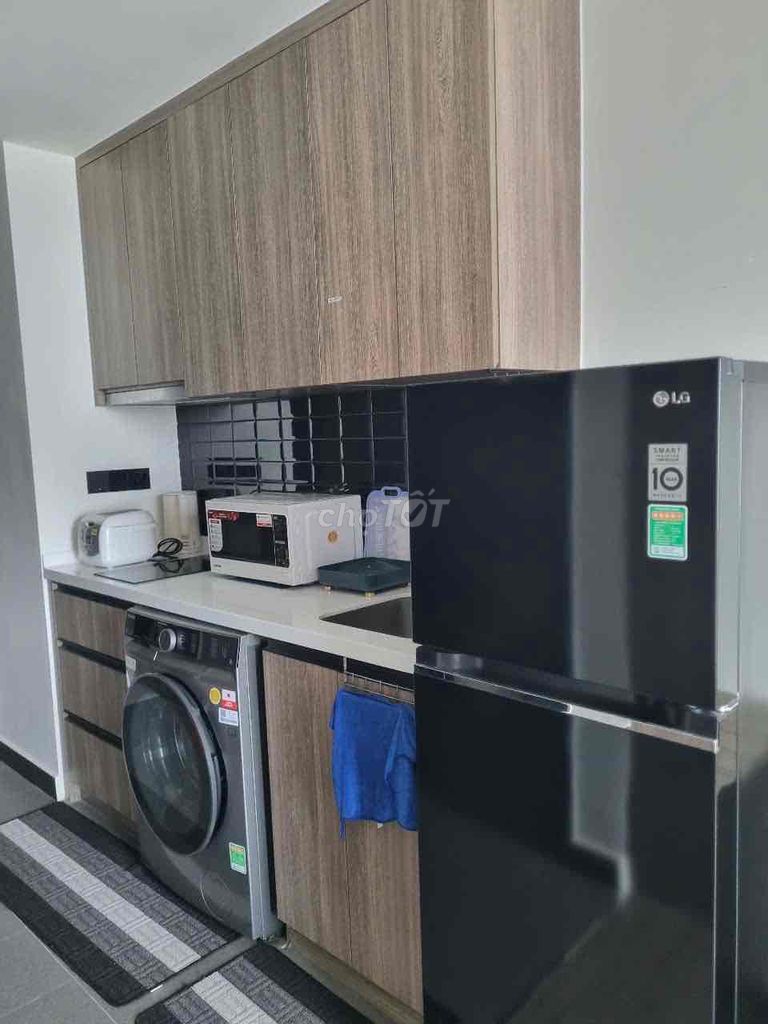 Delasol's new studio apartment full of furniture