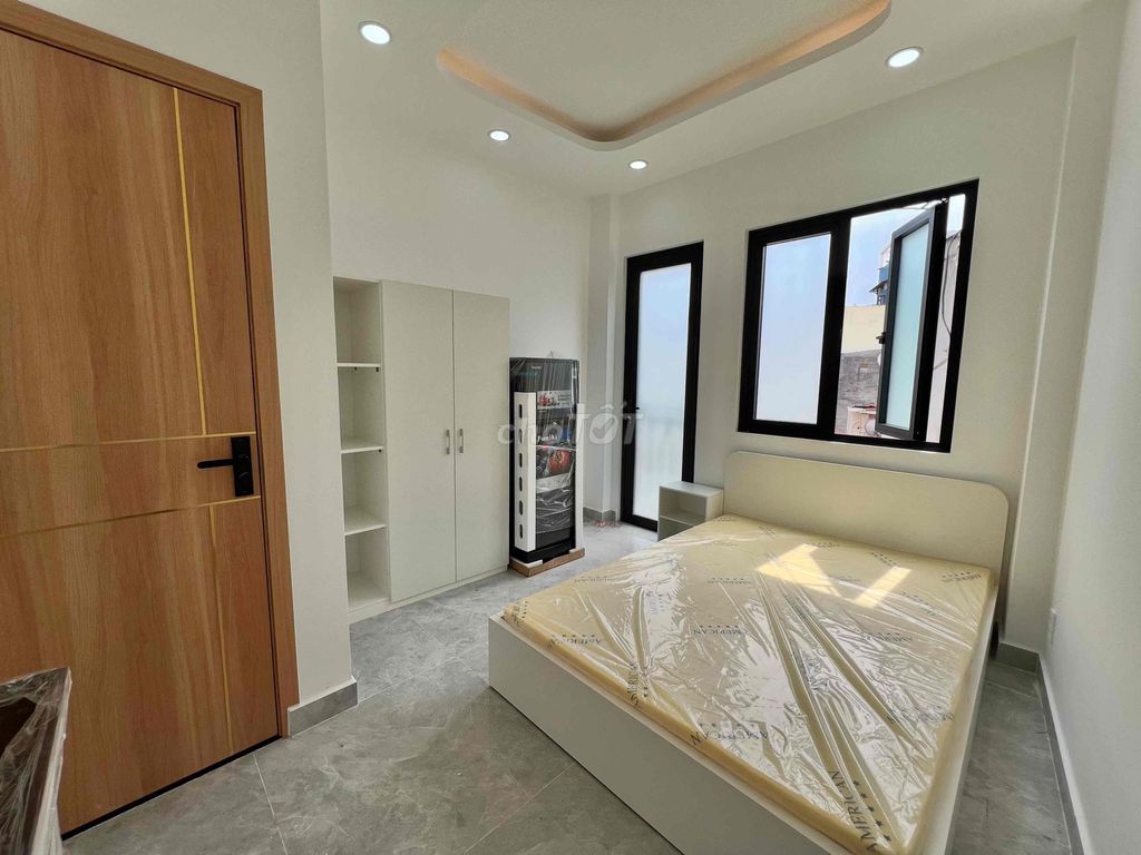 New 60% sleep room 65 meters 2 open blue shop window, Bình Thạnh.