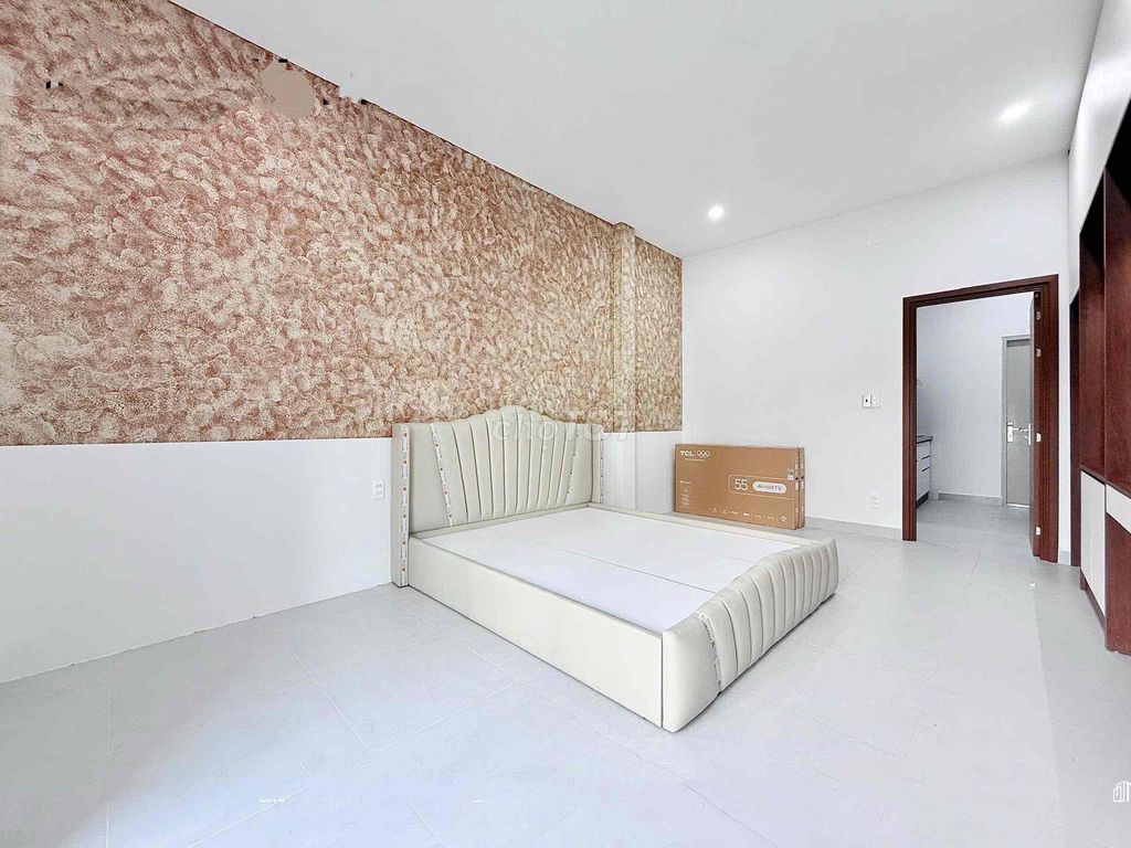 Room full of furniture. A balcony bedroom. A 100 percent new window.