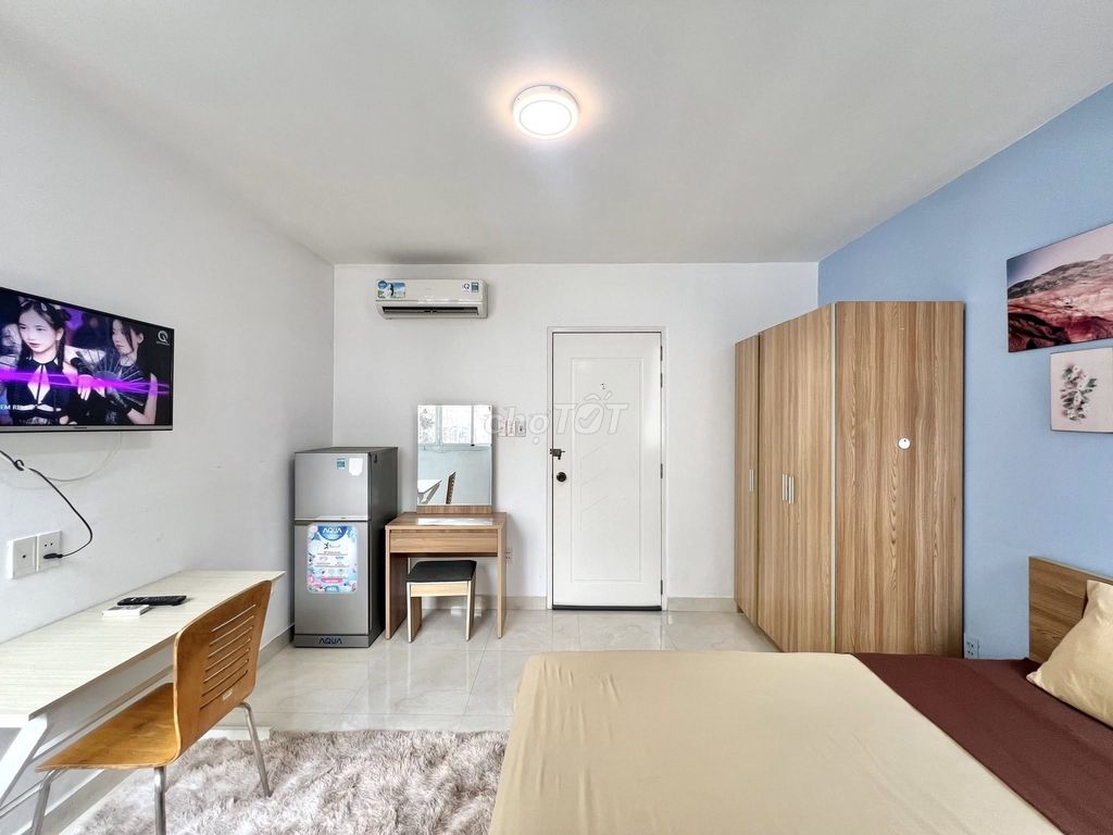 apartment V.I.P. 3 full clear view interior at Cao Thắng near bv from