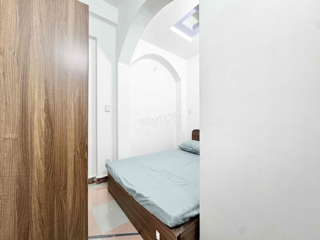 Rent two bedrooms. A bathroom. A full interior kitchen near the flower park.