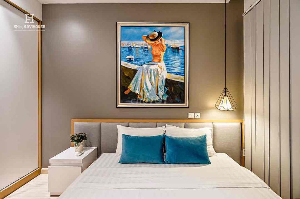 The two bedrooms are full of furniture near Tan Son Nhut Bay. 17 million.