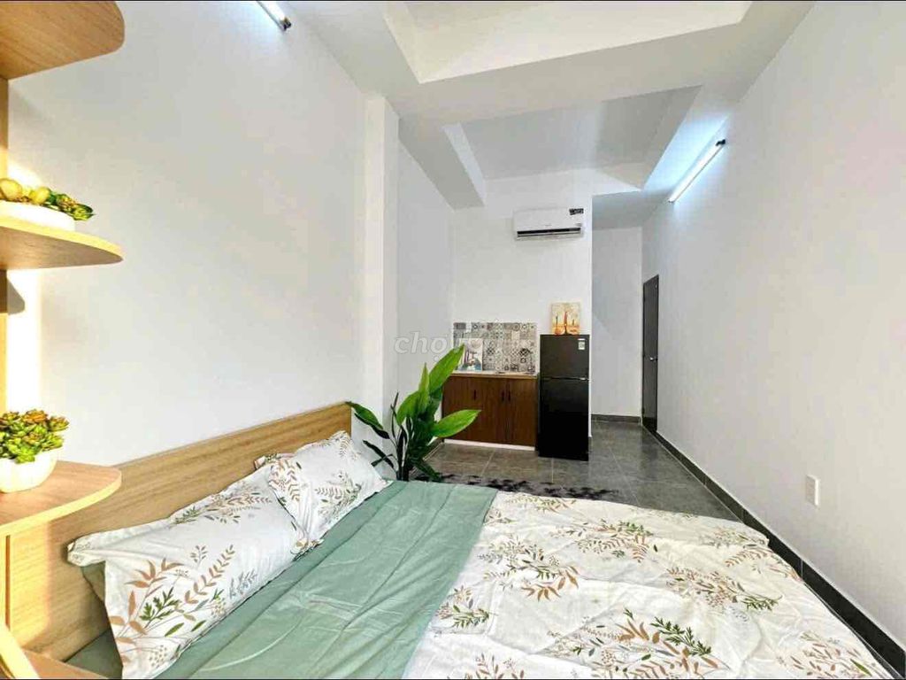 Parking studio apartment full of alley furniture