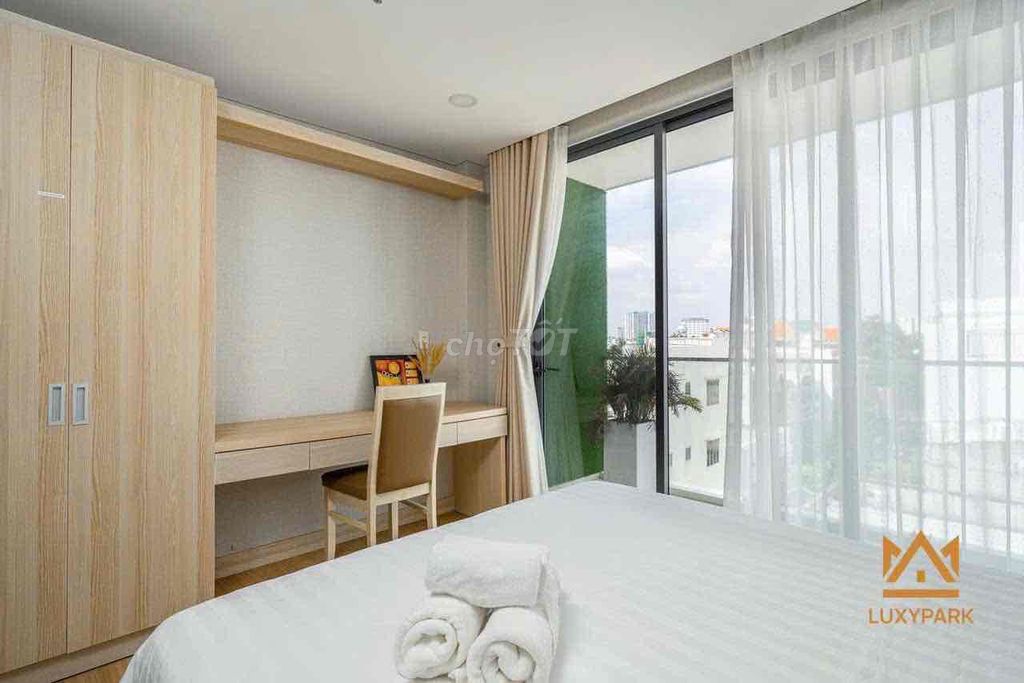 A full bedroom.