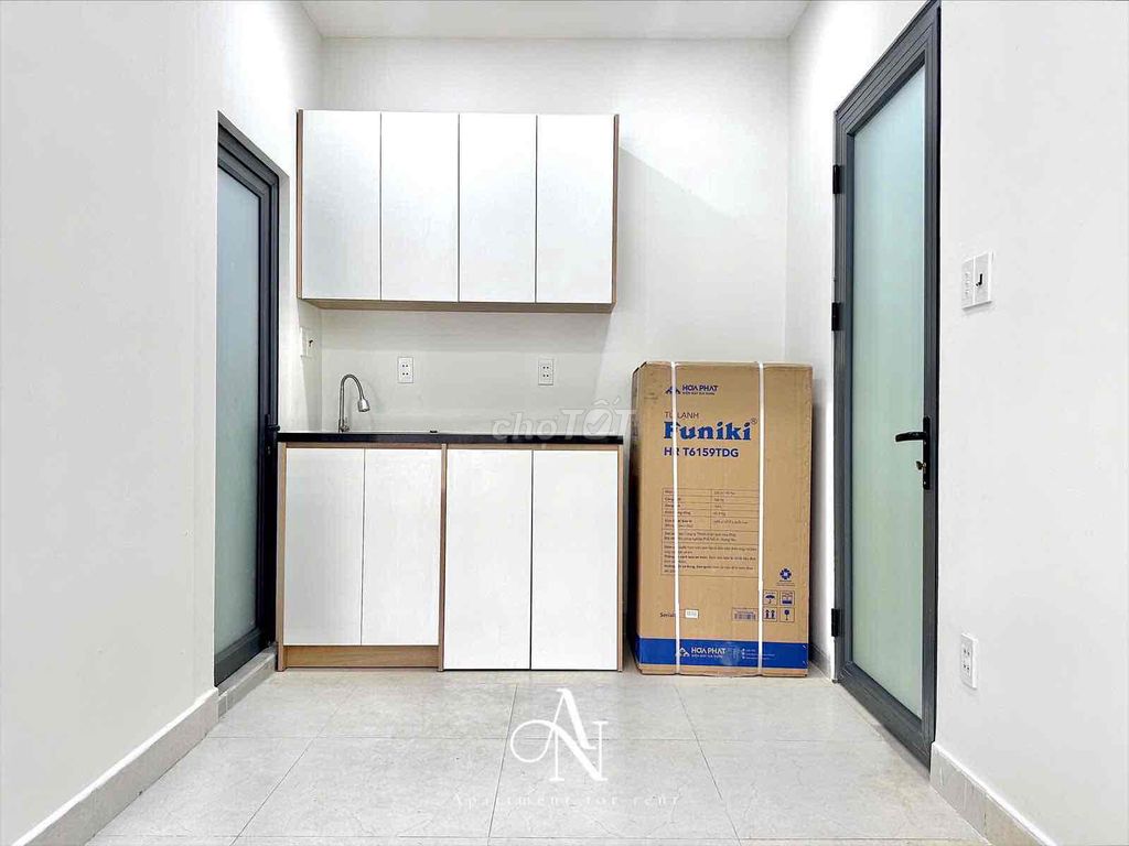 Nơ Trang Long – nice, bright room between Bình Thạnh