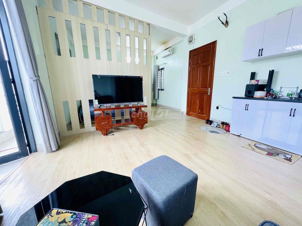 balcony apartment 40 M2 full Tân Bình interior
