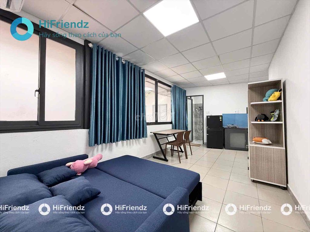 The studio has just finished building the interior at the gate of 3 mid-cvpm, District 12.