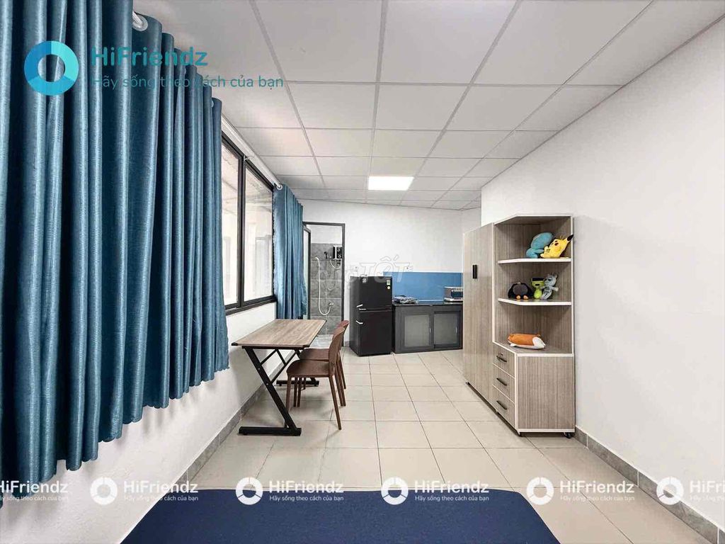 The studio has just finished building the interior at the gate of 3 mid-cvpm, District 12.
