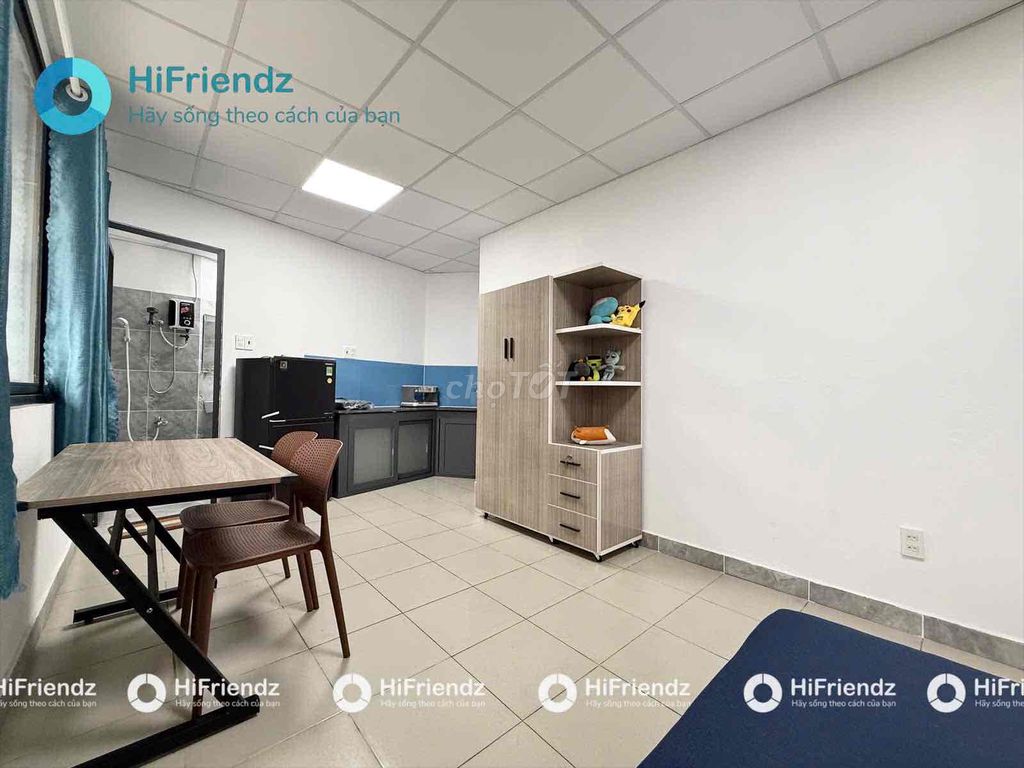 The studio has just finished building the interior at the gate of 3 mid-cvpm, District 12.