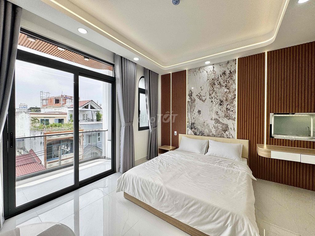 Rent a balcony suite full of Phan Huy Ích Gò Vấp interiors
