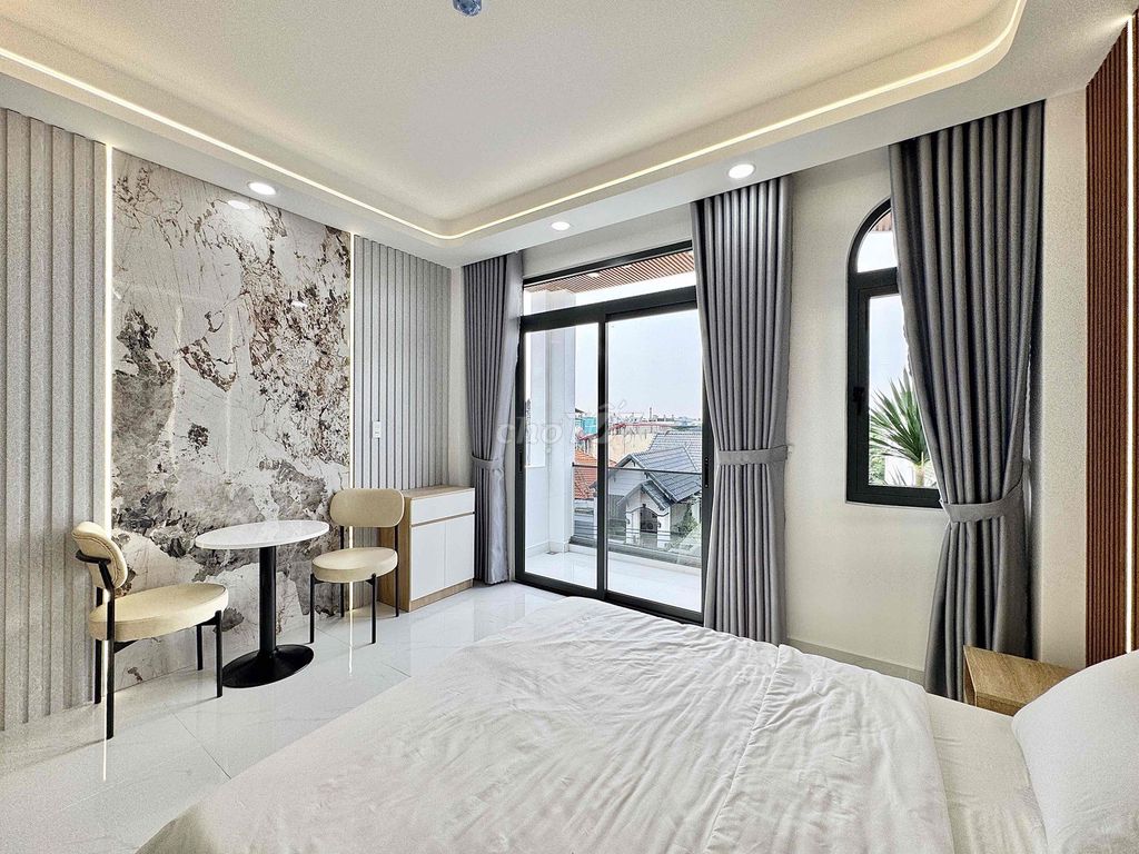 Rent a balcony suite full of Phan Huy Ích Gò Vấp interiors