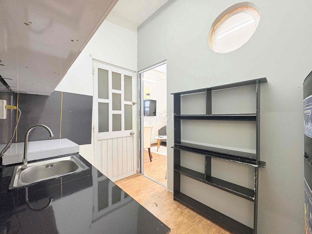 The full interior service apartment at the empty center