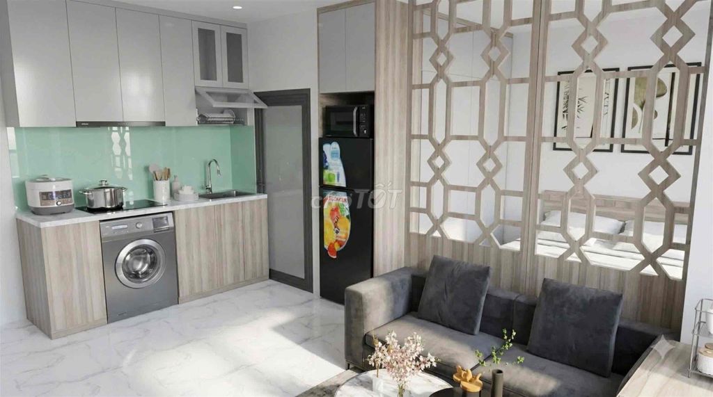 Tell Zhang that his new apartment is 40 meters away from Phú Nhuận Park.