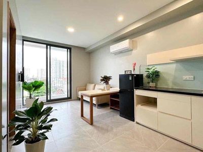 1 full interior bedroom - broad balcony immediately Hoàng Văn Thụ