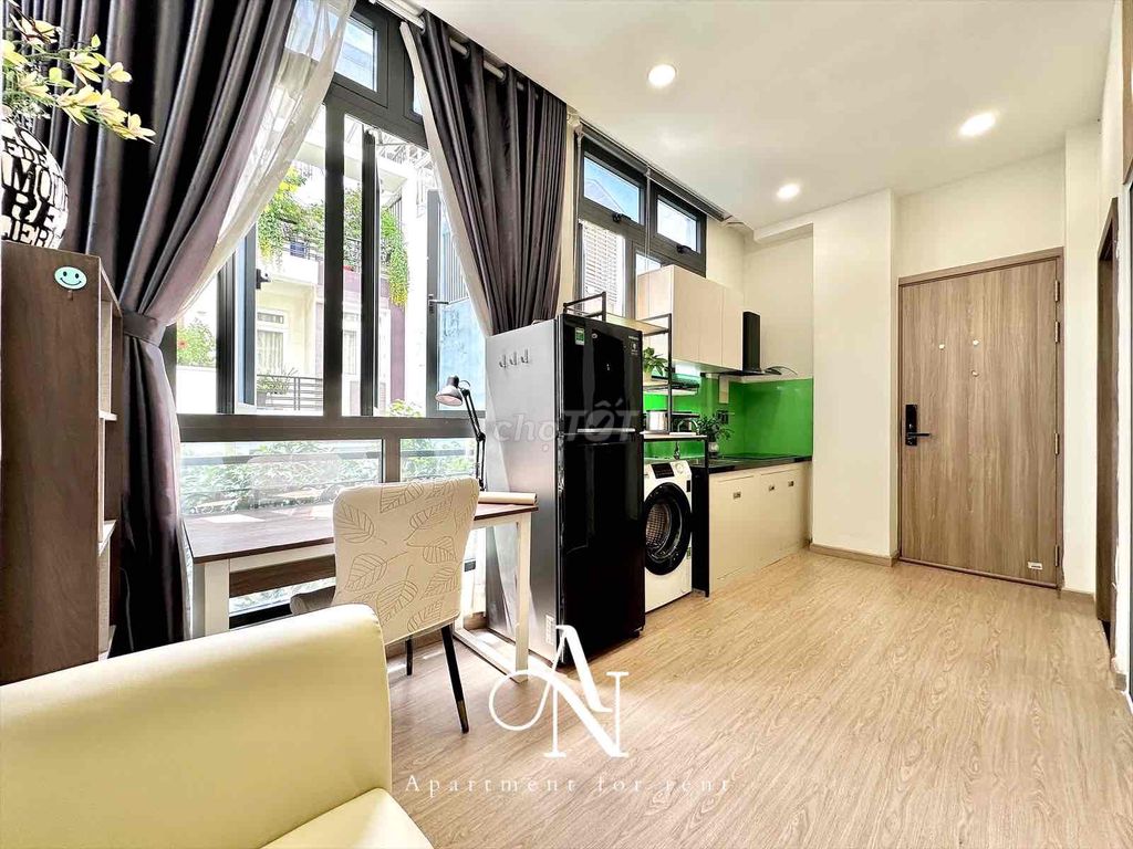 apartment 1 bedroom full open window - full furniture - car vault - elevator