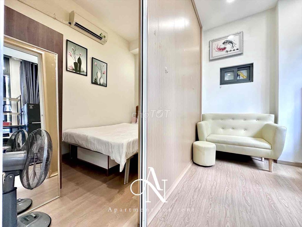 apartment 1 bedroom full open window - full furniture - car vault - elevator