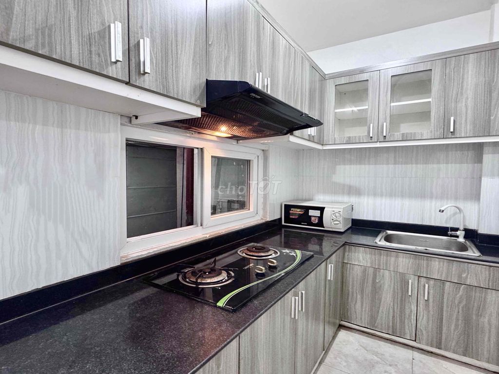 The entire apartment is a one-room apartment - one living room in the Tân Bình garage