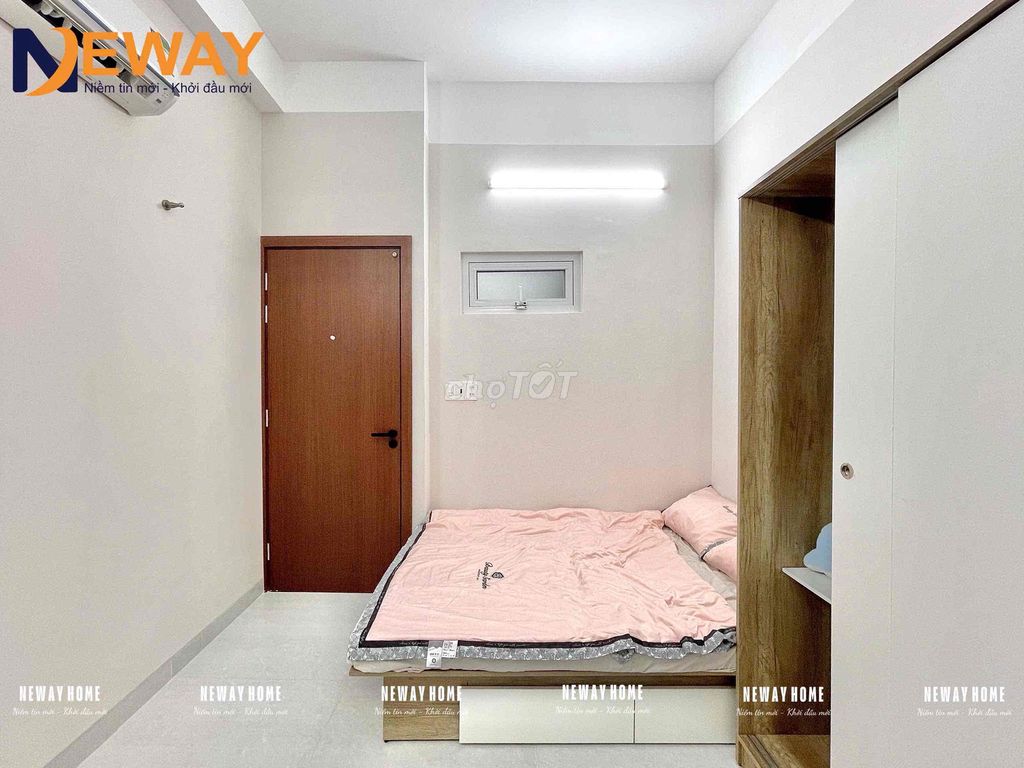 The newly built bedroom - next to the new market - past aeon Tân Phú for five minutes on the bus