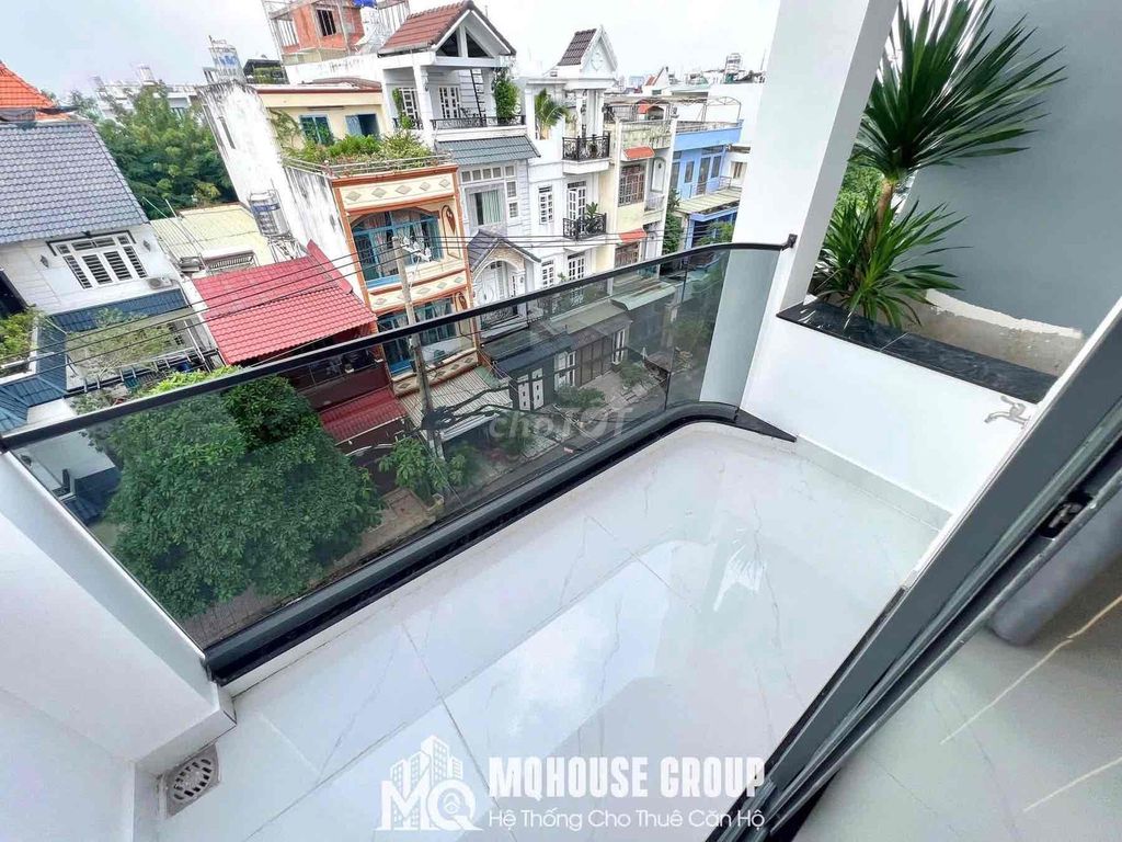 The balcony studio -- 100 percent new house -- elevator security 24/7.