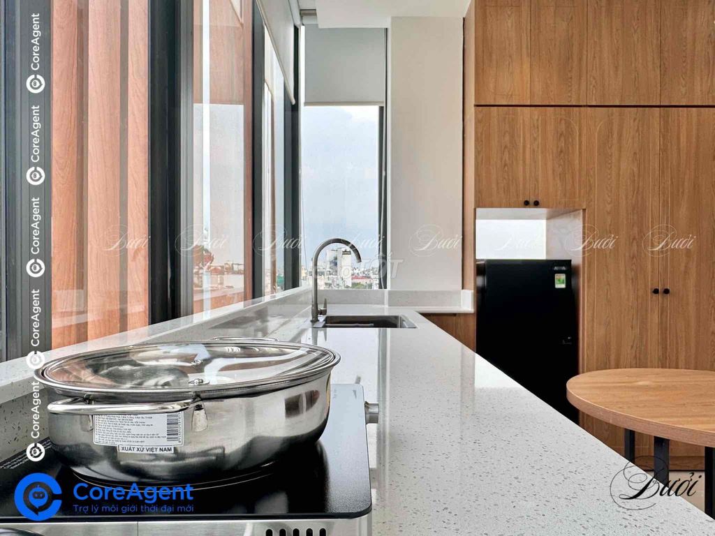 Room service 1 high-end bedroom - tone wood bsic - full interior - near ALS Tân Phú