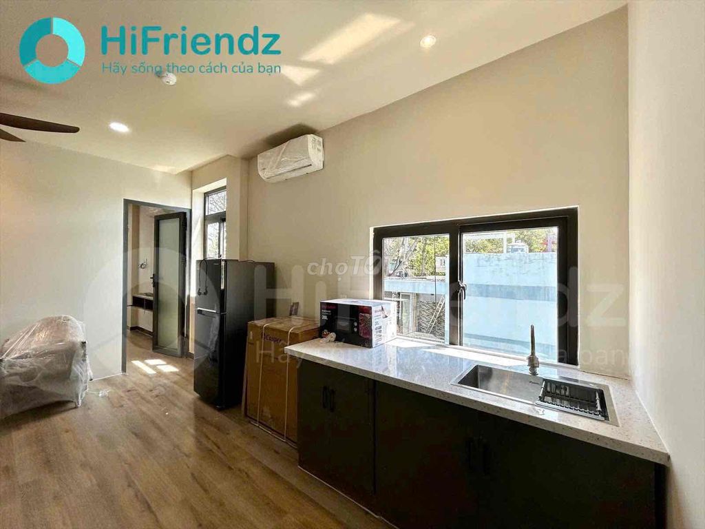 Rent the apartment. One bedroom, separate kitchen.