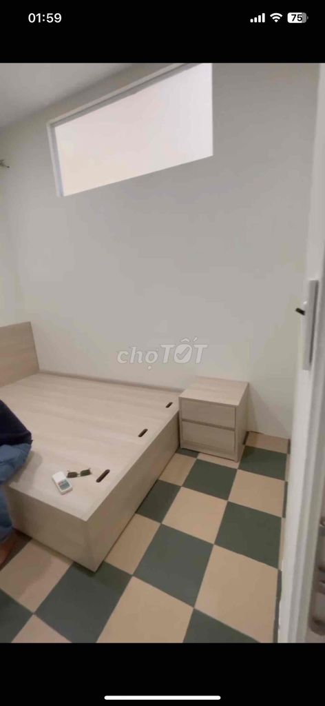 Two bedrooms full interior - Phan Đăng Lưu front, market murder.