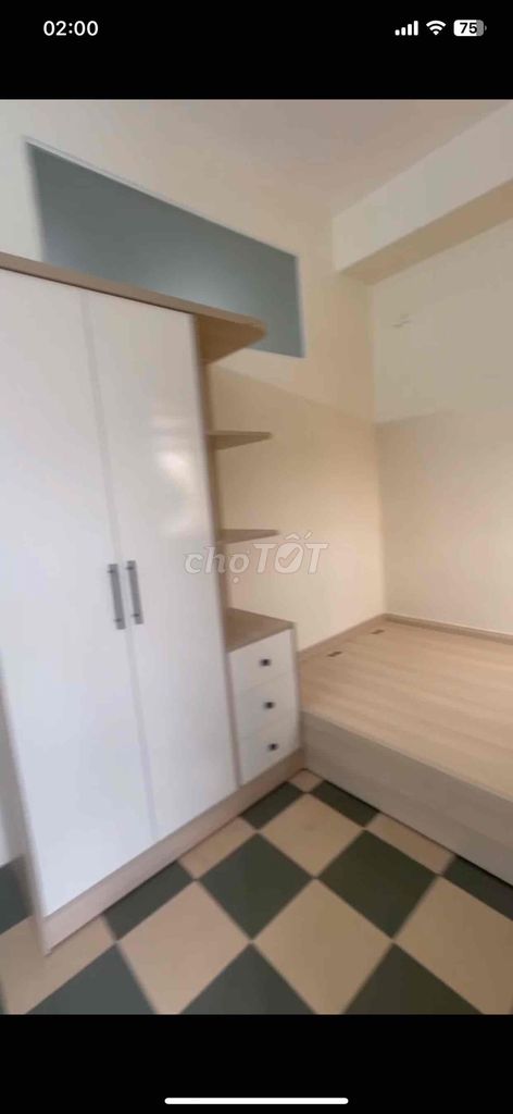 Two bedrooms full interior - Phan Đăng Lưu front, market murder.