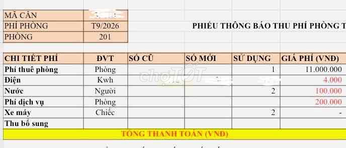 Two bedrooms full interior - Phan Đăng Lưu front, market murder.