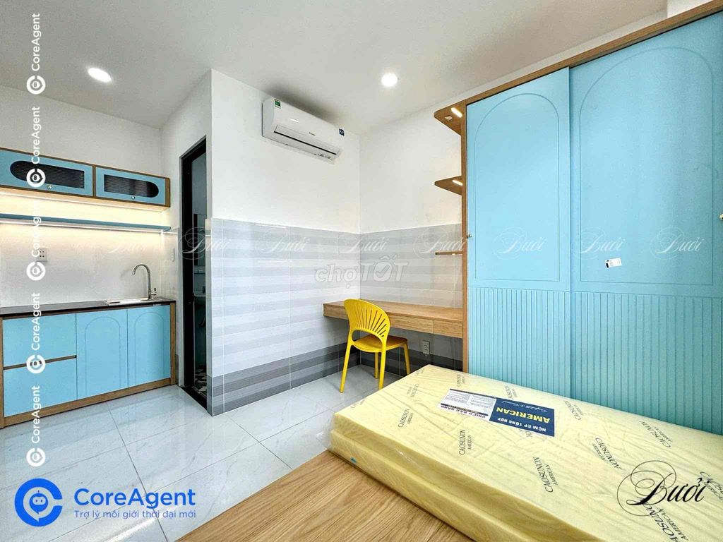 Rent Hoàng Xuân Nhị Tân Phú Service apartment 4 million8 - full interior, open window