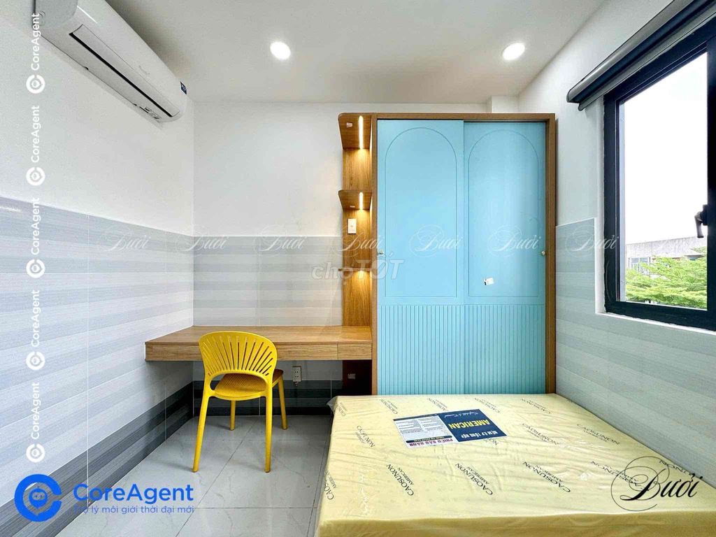 Rent Hoàng Xuân Nhị Tân Phú Service apartment 4 million8 - full interior, open window