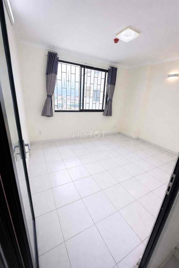 Rent the apartment. A bedroom with a nice, cool middle-class interior.