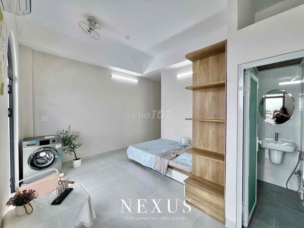 The new room-rich new building and the price right here in Tân Phú