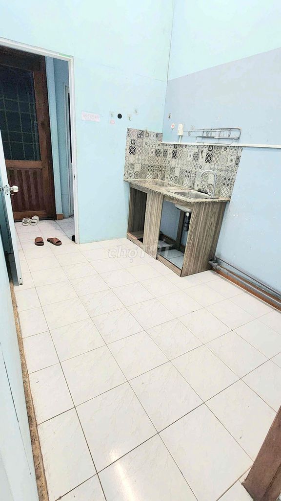 The two separate bedrooms are ready for private toilet furniture.