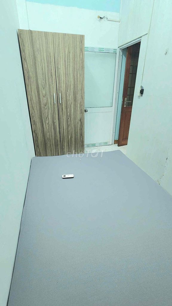The two separate bedrooms are ready for private toilet furniture.