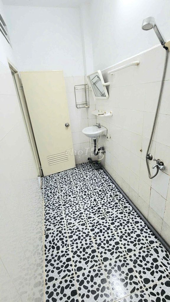 The two separate bedrooms are ready for private toilet furniture.