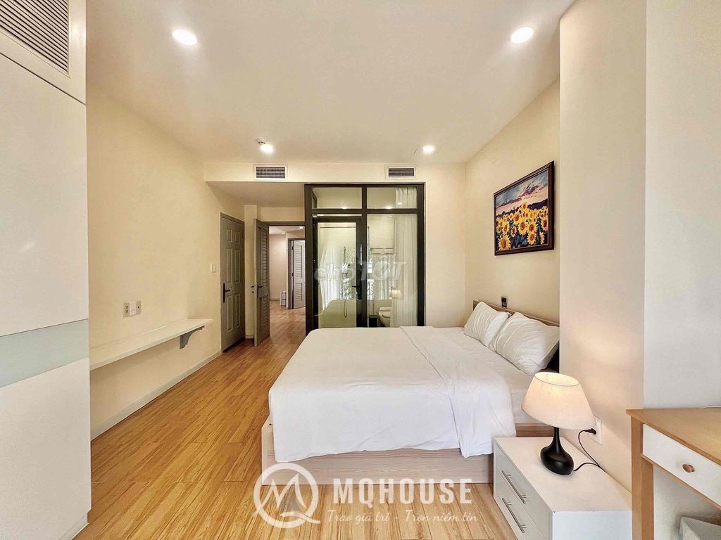 The two bedrooms opened wide open at the B-Wing.