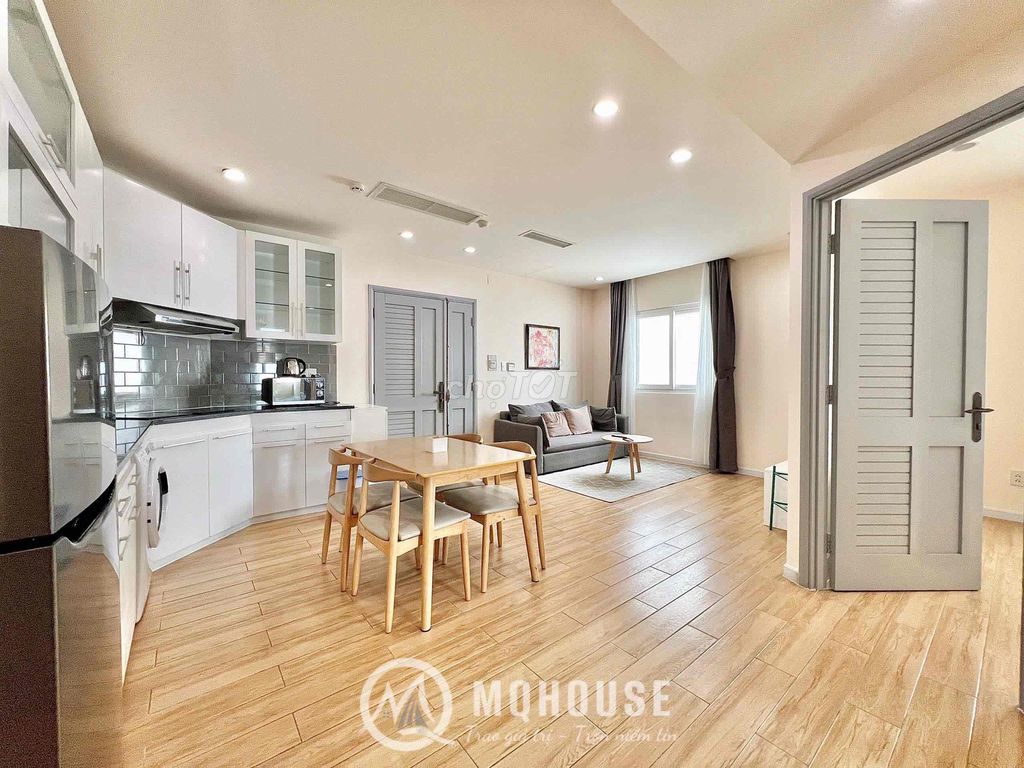 The two bedrooms opened wide open at the B-Wing.