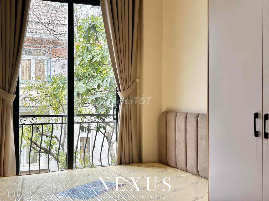 New balcony studio, right in the safety market, Gò Vấp Culture Park.