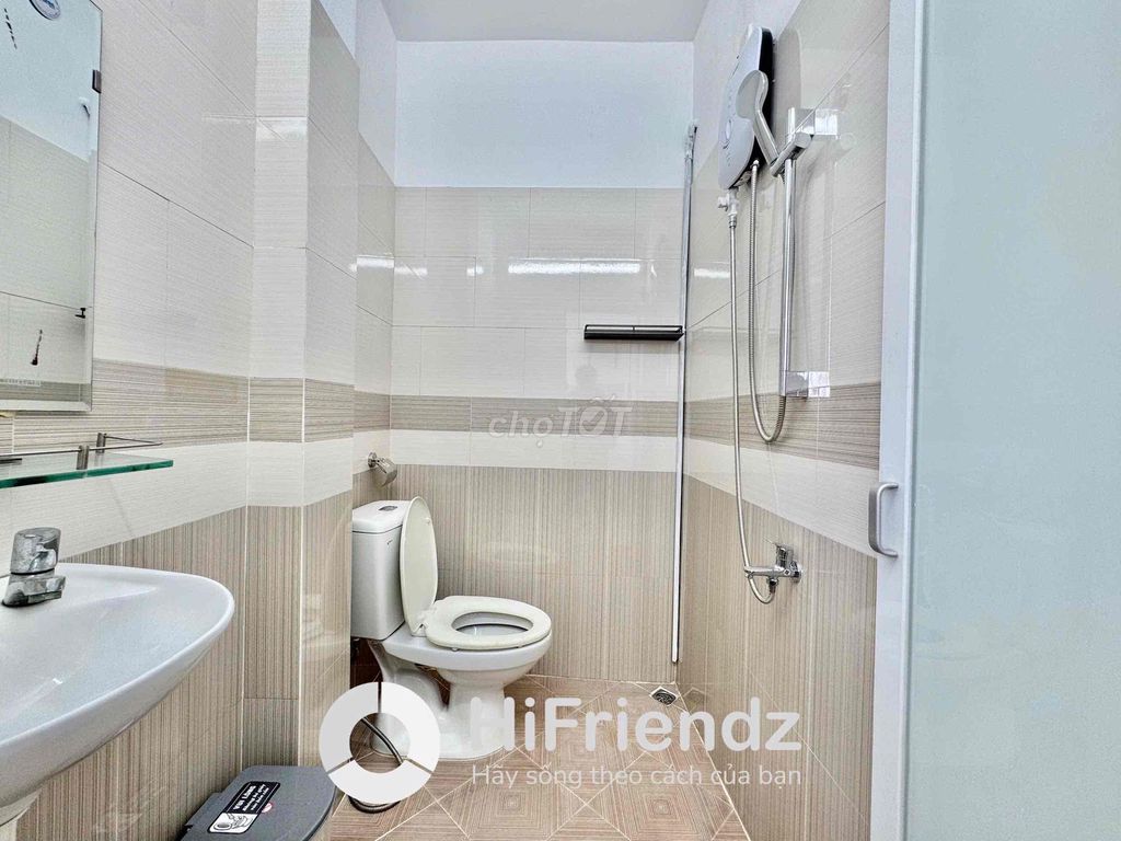 Private washing room. Right away.