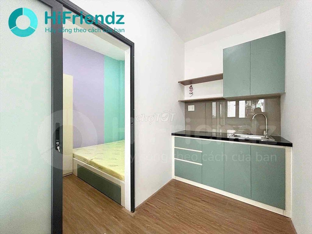 Two balcony bedrooms - new kitchen-full of super-wide furniture right in District 10