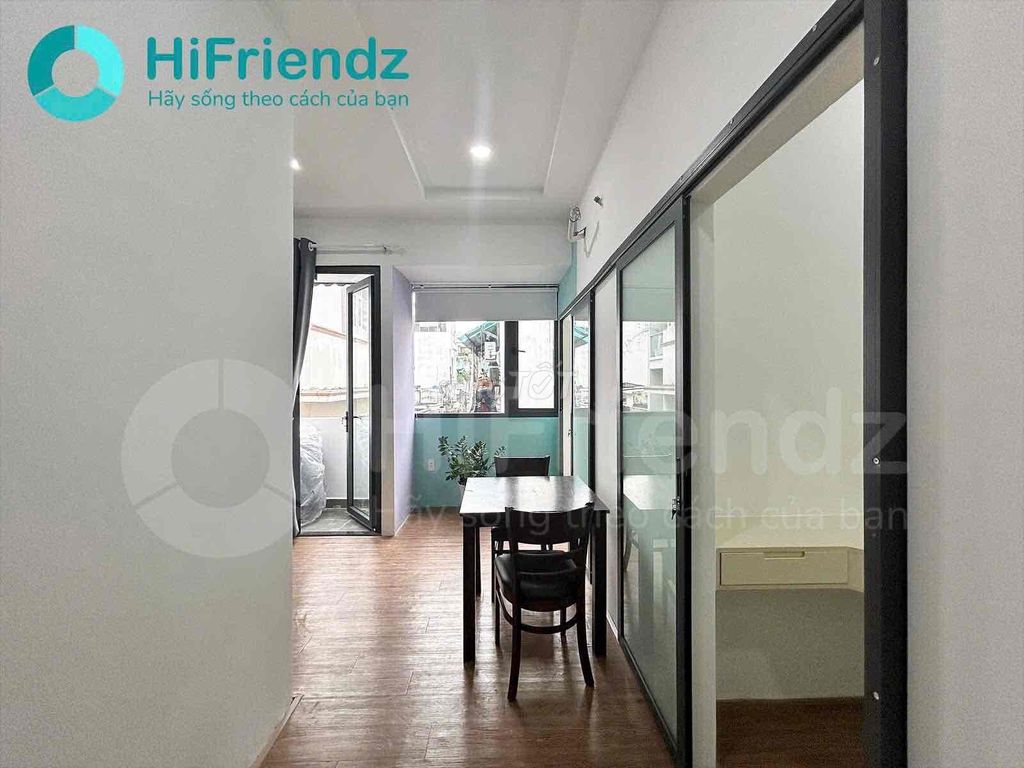 Two balcony bedrooms - new kitchen-full of super-wide furniture right in District 10